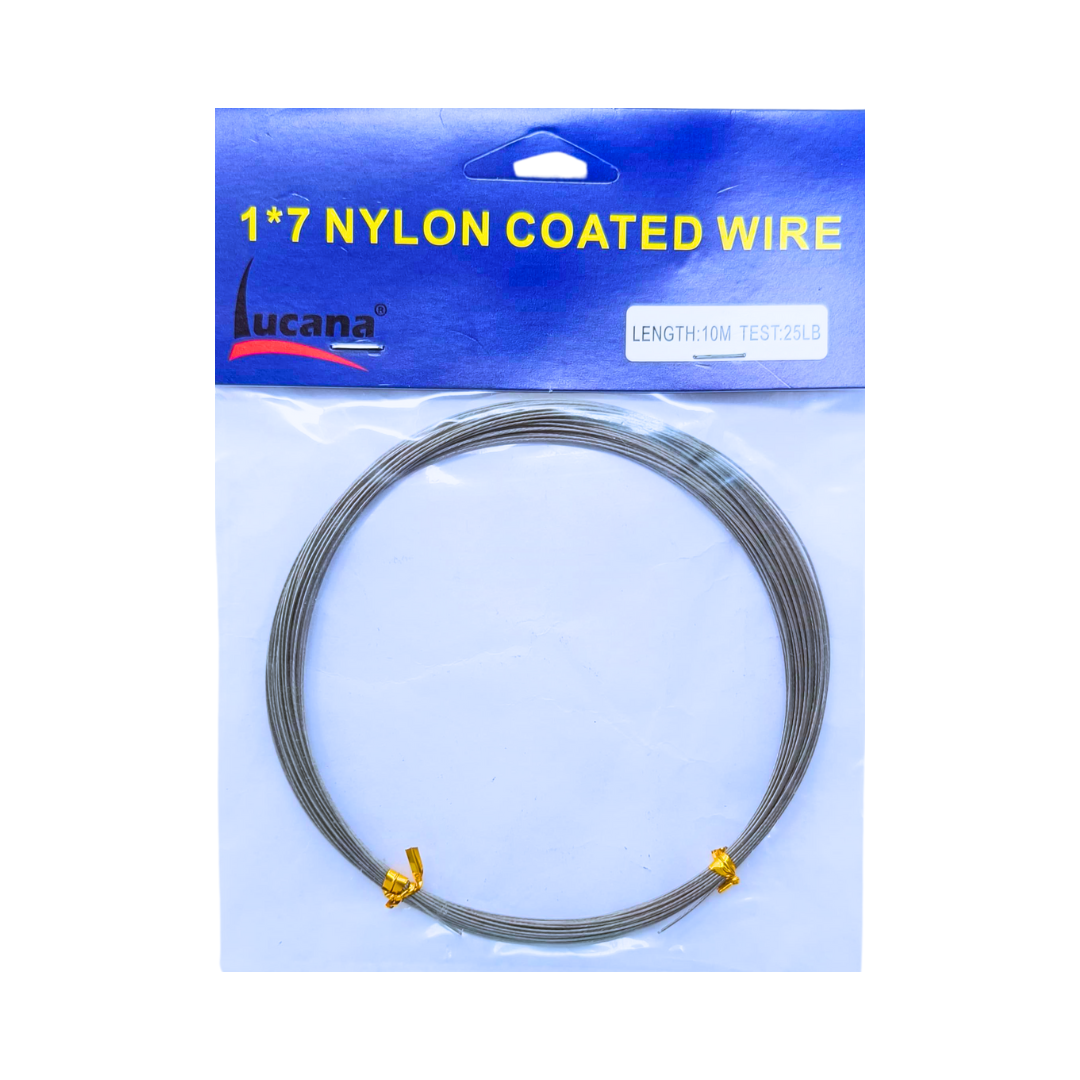 Lucana 1*7 Nylon Coated Wire | 10m Wire Leader Lucana Cabral Outdoors