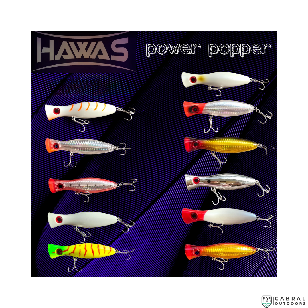 Hawas Power Popper |120mm| 42g Popper Hawas Cabral Outdoors