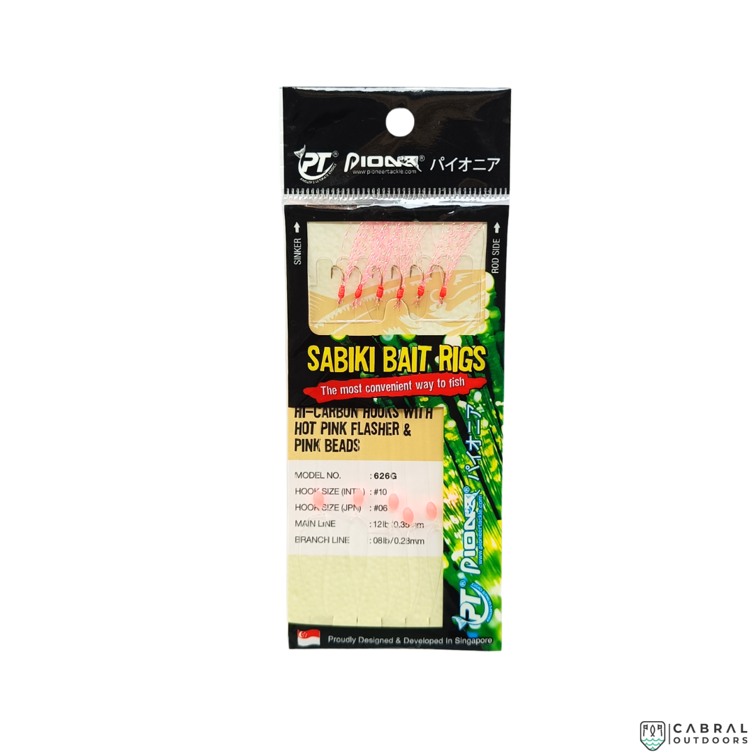 Pioneer Sabiki Bait Rigs 626G | #8-#12 Sabiki Pioneer Cabral Outdoors