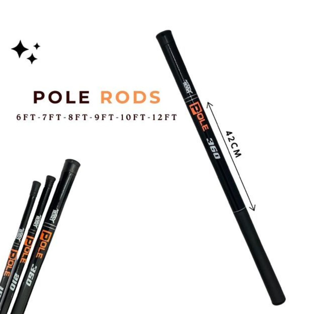 Terry Pole Rod | 6ft-12ft Pole Rod Terry Cabral Outdoors