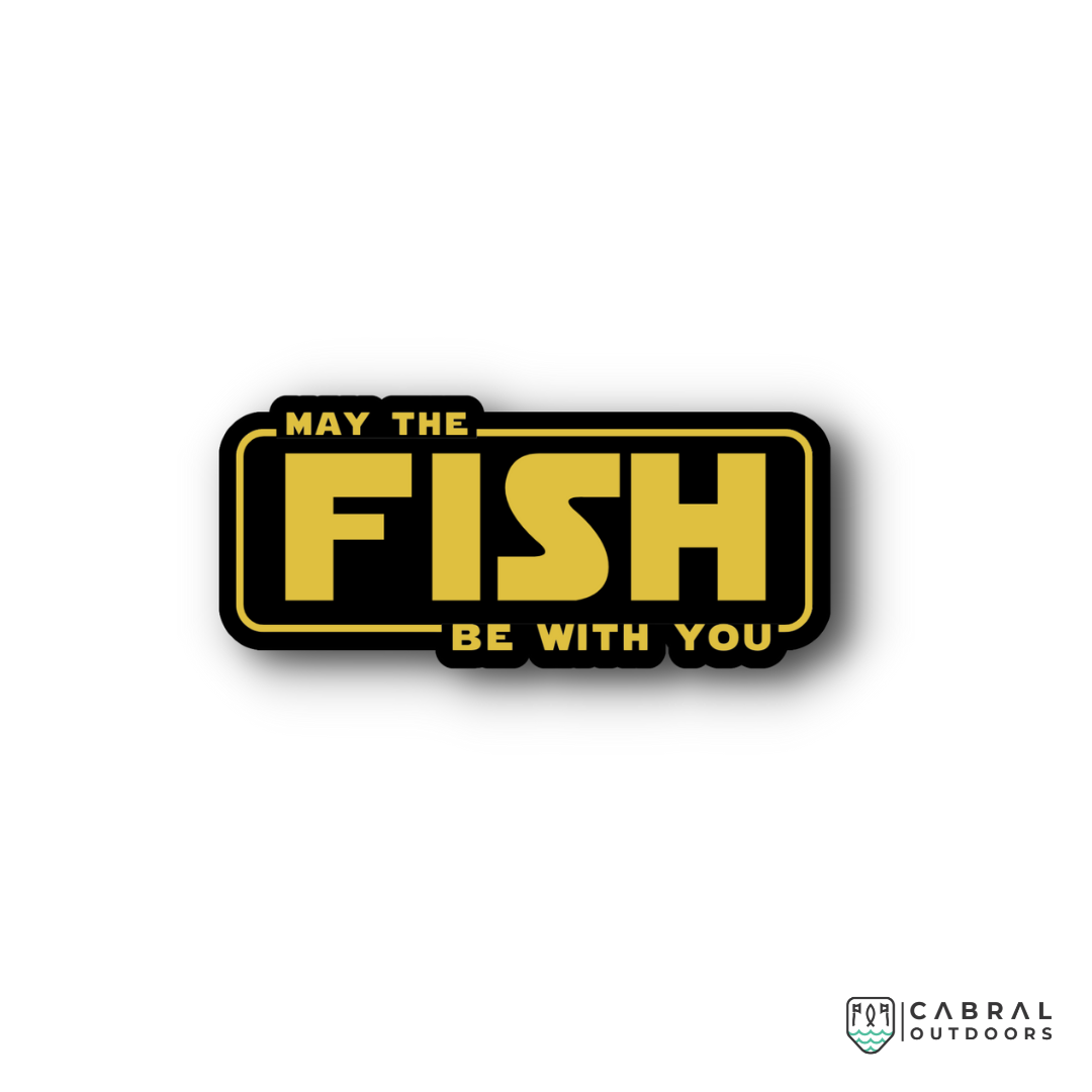 May The Fish Be With You - Sticker