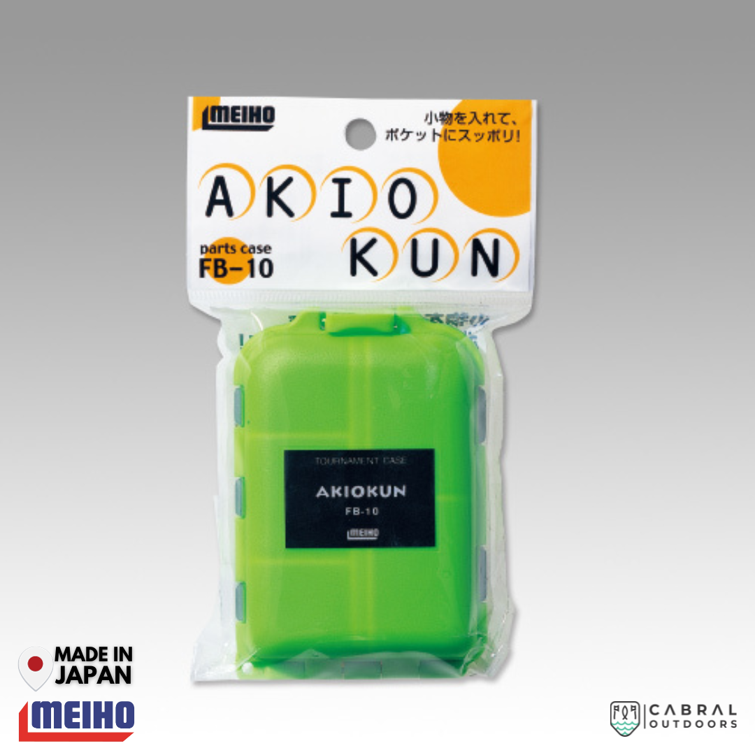 Meiho AKIOKUN FB-10 Tackle Box Meiho Cabral Outdoors
