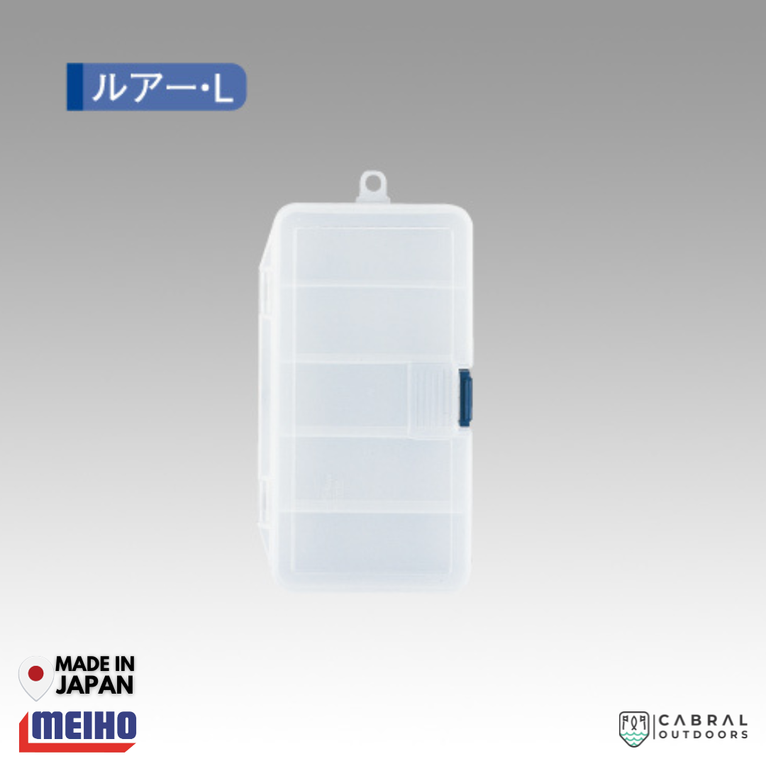 Meiho Lure Case L | 5 Compartments Tackle Box Tackle Box Meiho Cabral Outdoors