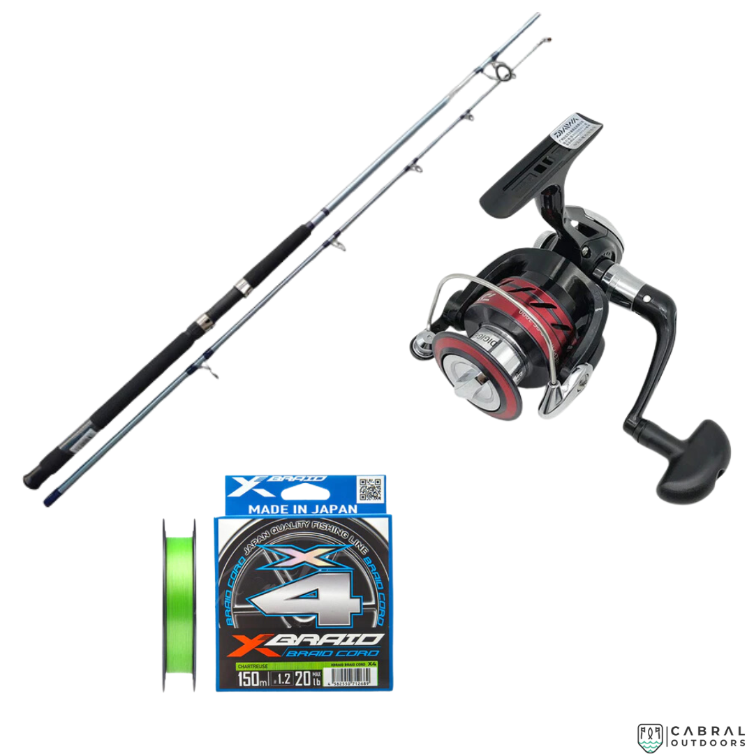 daiwa Safari X Sweepfire Combo Combo Cabral Outdoors Cabral Outdoors