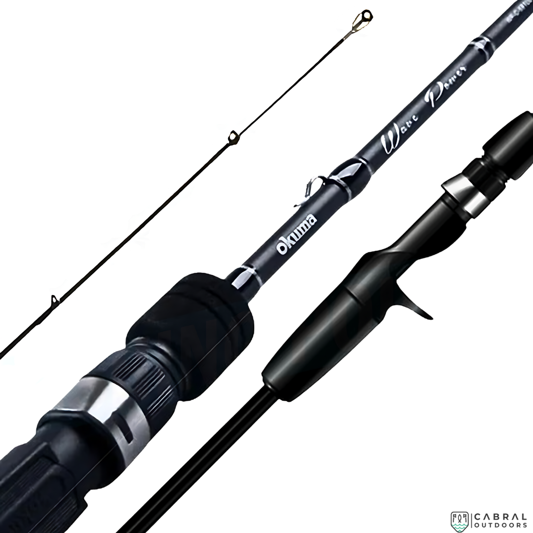 Okuma Wave Power 6.6ft-7ft Baitcasting Rod Baitcasting Rod Okuma Cabral Outdoors