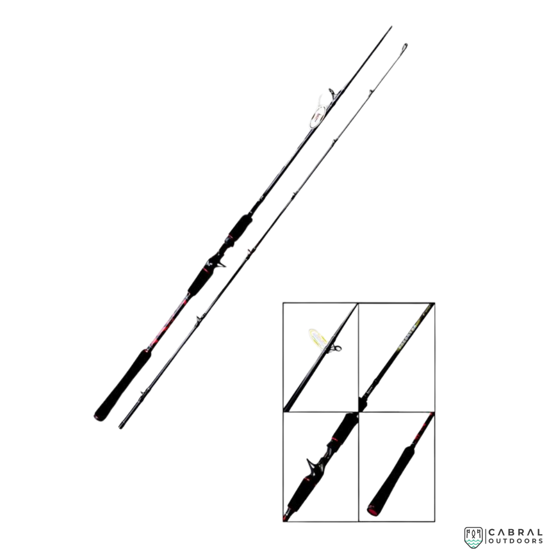 Lucana Predator 7ft-8ft Baitcasting Rod Baitcasting Rod Lucana Cabral Outdoors