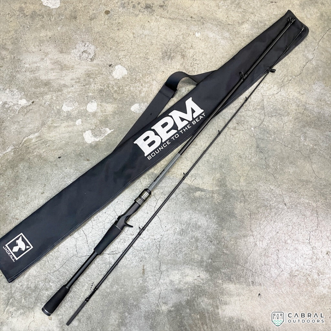 Jackall BPM 2pcs 7-7.3ft Casting Bass Rod Baitcasting Rod Jackall Cabral Outdoors