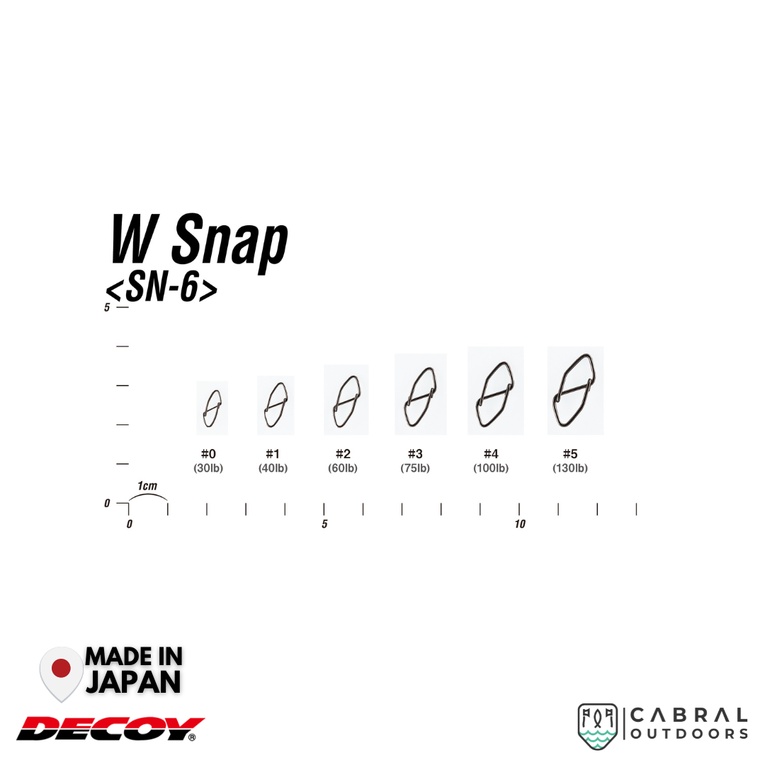 Decoy SN-6 W Snap | #0-#5 Snap Decoy Cabral Outdoors