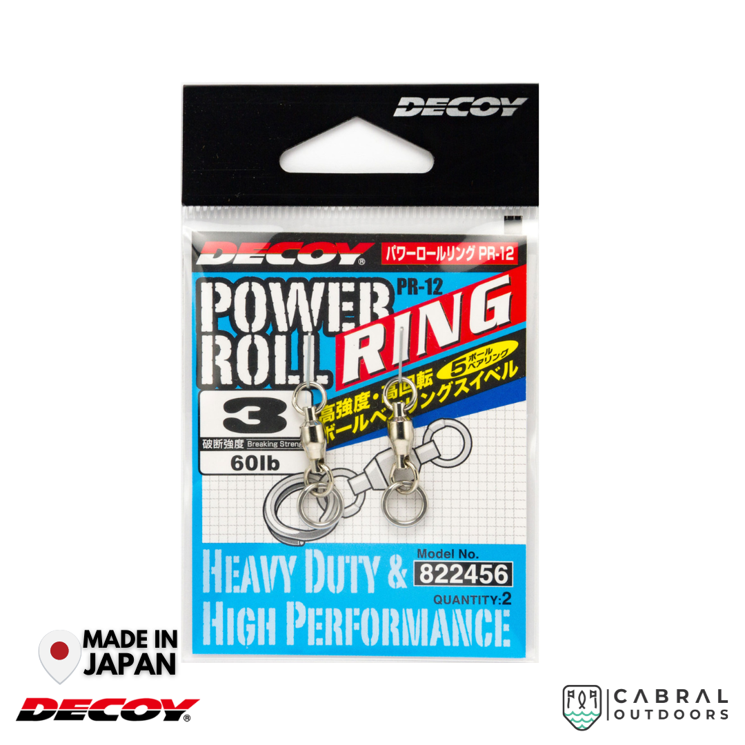 Decoy PR-12 Power Roll Ring | #1-#5 Swivel Decoy Cabral Outdoors