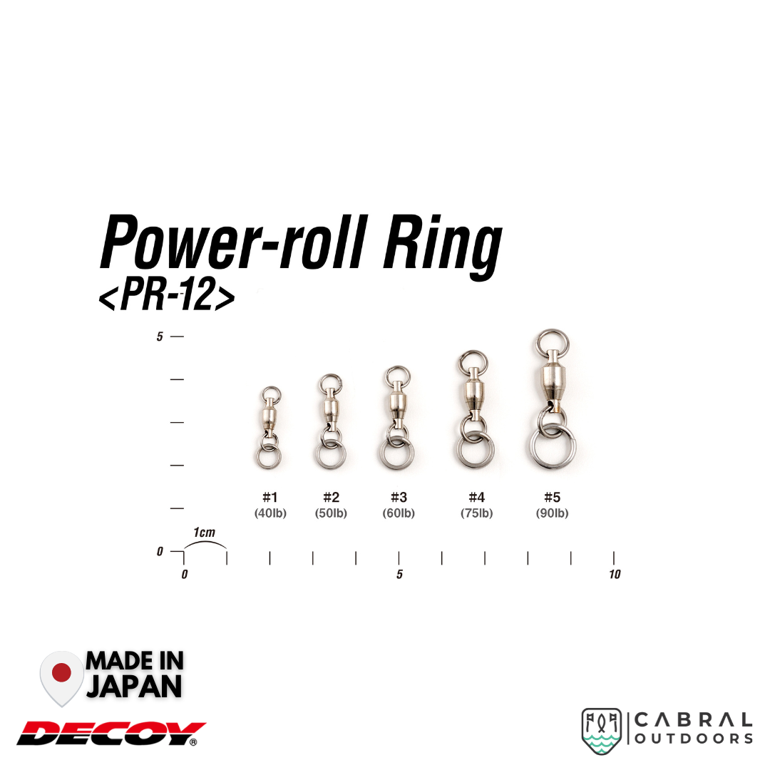 Decoy PR-12 Power Roll Ring | #1-#5 Swivel Decoy Cabral Outdoors