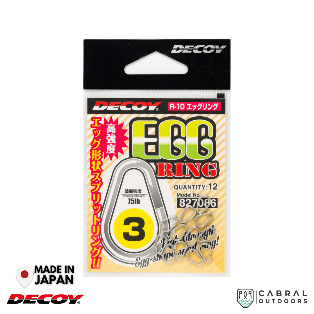 Decoy R-10 Egg Ring | #2-#4 Split Ring Decoy Cabral Outdoors