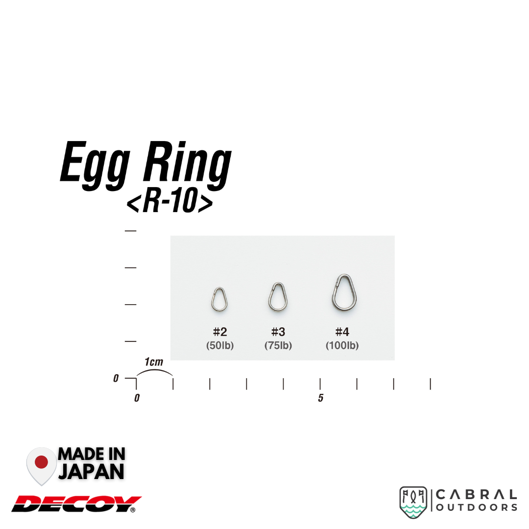 Decoy R-10 Egg Ring | #2-#4 Split Ring Decoy Cabral Outdoors