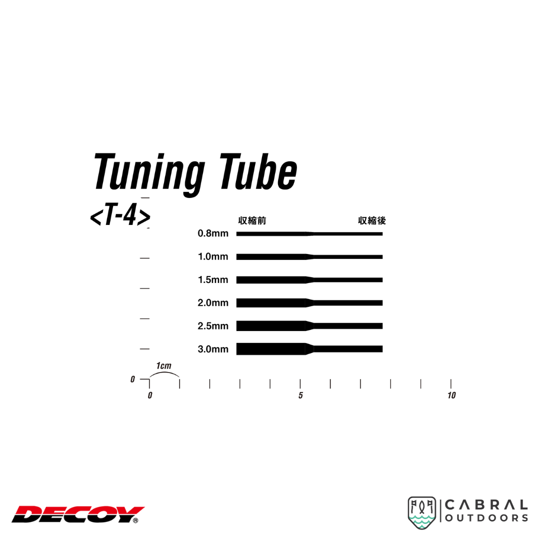 Decoy T-4 Turning Tube | 0.8mm-3mm Accessories Decoy Cabral Outdoors