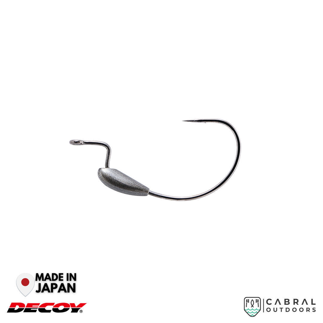 Decoy Worm-126 Weighted Magnum Hook | #6/0-#10/0 Worm hook Decoy Cabral Outdoors