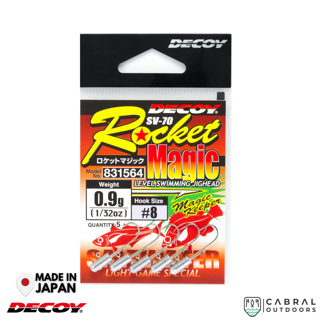 Decoy SV-70 Rocket Magic Jighead | #8-#6 | 1.8g-3.5g