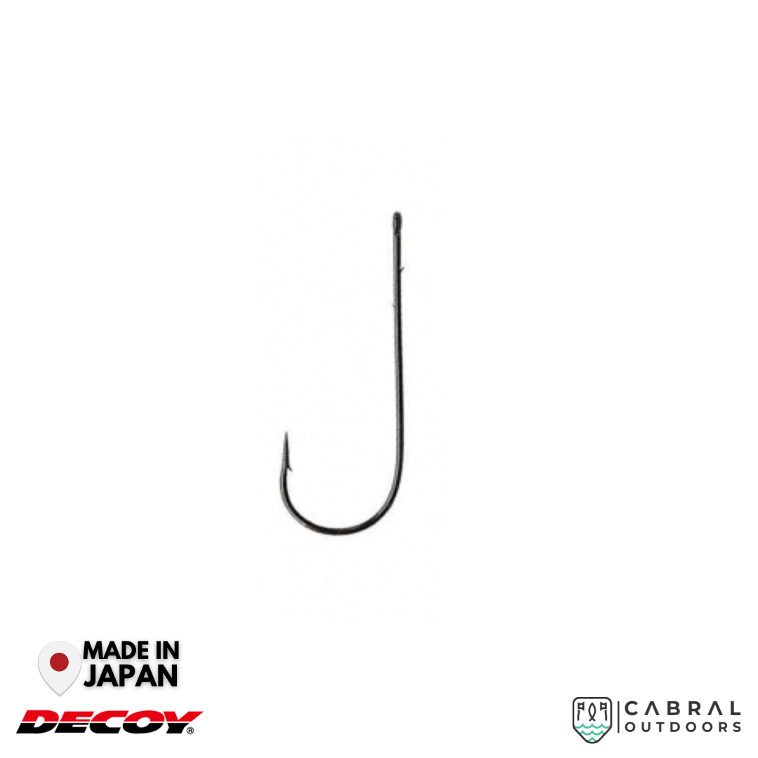 Decoy KR-29 Worm Round-Fine Hook | #2-#3/0 Worm hook Decoy Cabral Outdoors