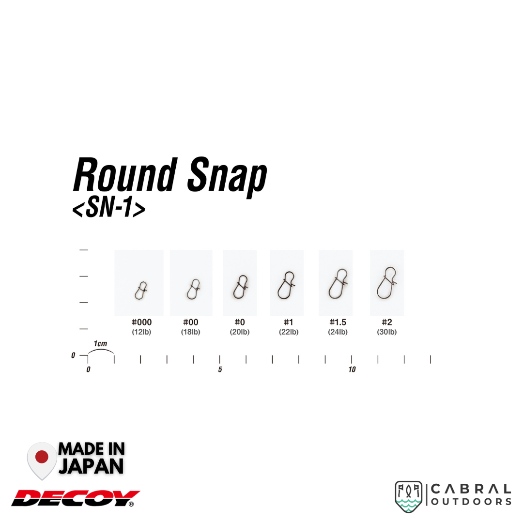 Decoy SN-1 Round Snap | #000-#2 Snap Decoy Cabral Outdoors