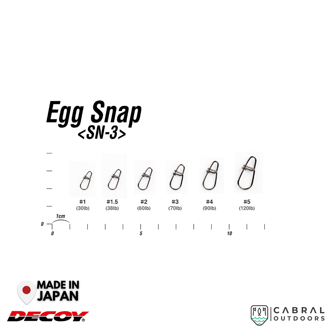Decoy SN-3 Egg Snap | #1-#5 Snap Decoy Cabral Outdoors