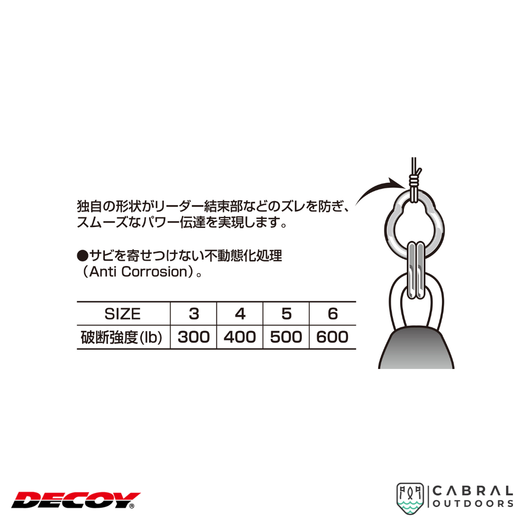 Decoy R-6 GP Ring | #3-#6 Split Ring Decoy Cabral Outdoors