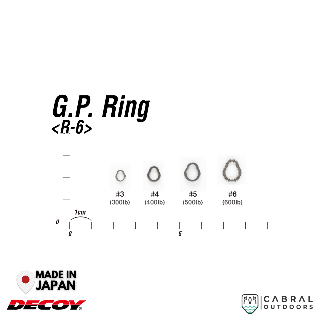 Decoy R-6 GP Ring | #3-#6 Split Ring Decoy Cabral Outdoors