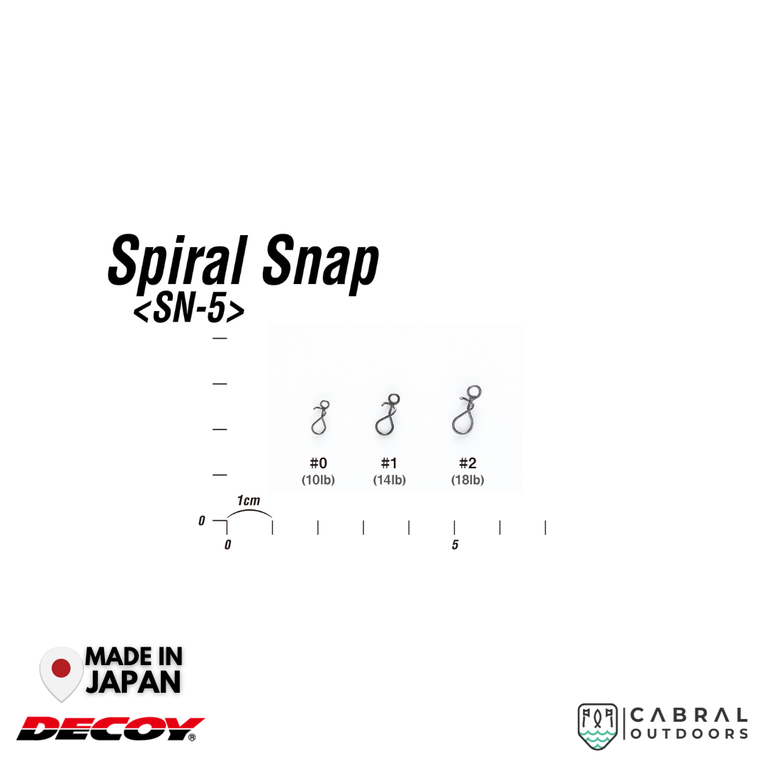 Decoy SN-5 Spiral Snap | #0-#2 Snap Decoy Cabral Outdoors