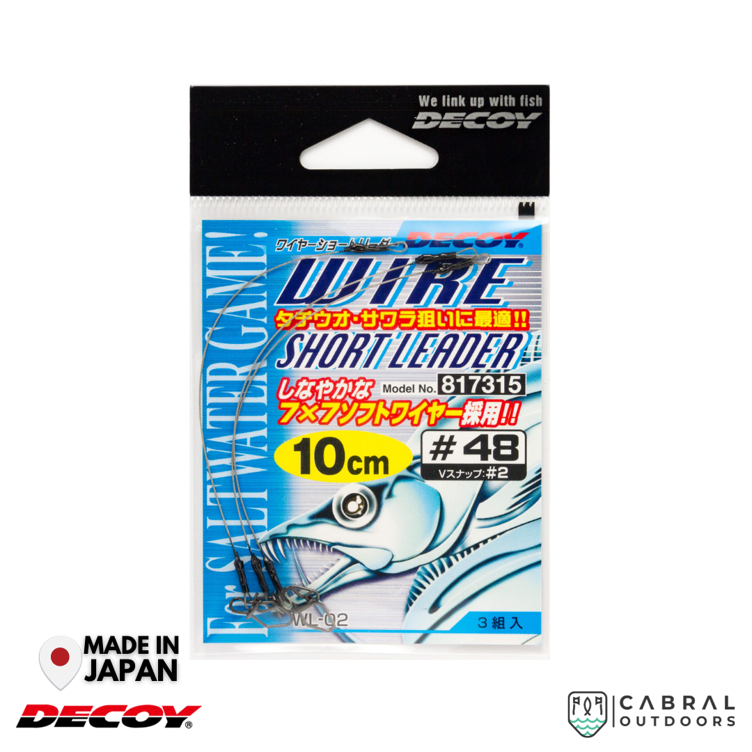 Decoy WL-02 Wire Short Leader | 7cm-15cm