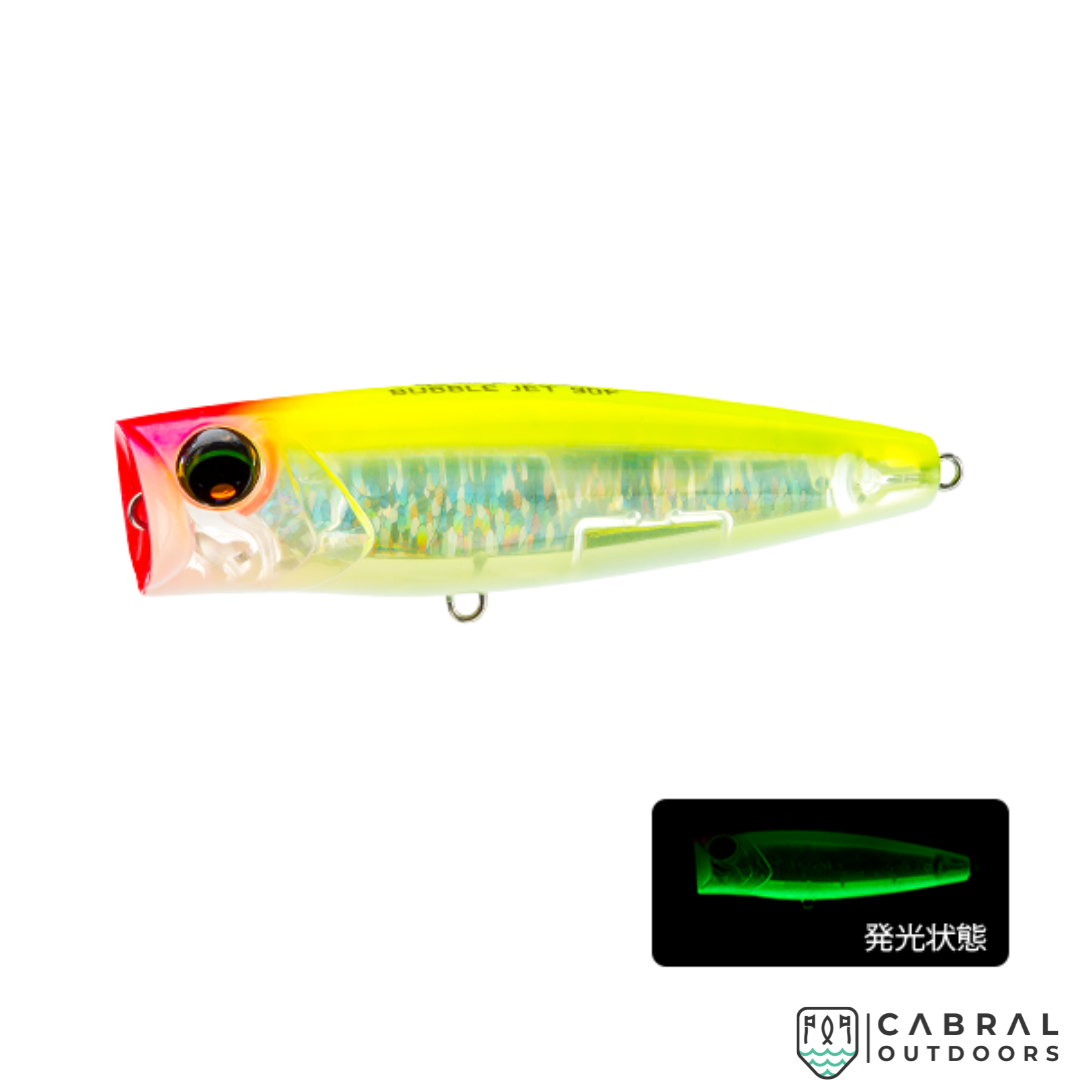 DUEL L-BLUE BUBBLE JET | Size:120mm | 45g Popper Duel Cabral Outdoors