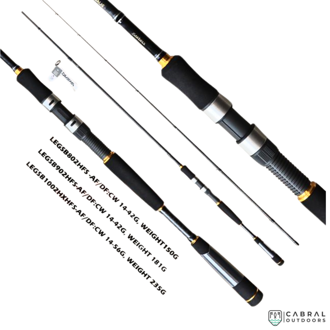 Daiwa Legalis Sea Bass 8ft- 10ft Spinning Rod Spinning Rods Daiwa Cabral Outdoors