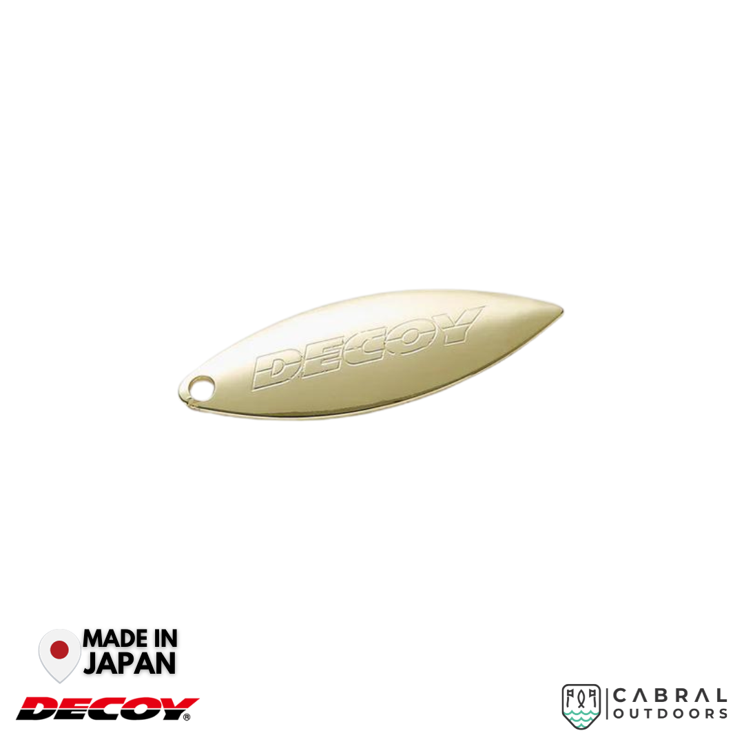 Decoy BL-5G Willow Leaf Gold | #2-#3.5 Blade Decoy Cabral Outdoors