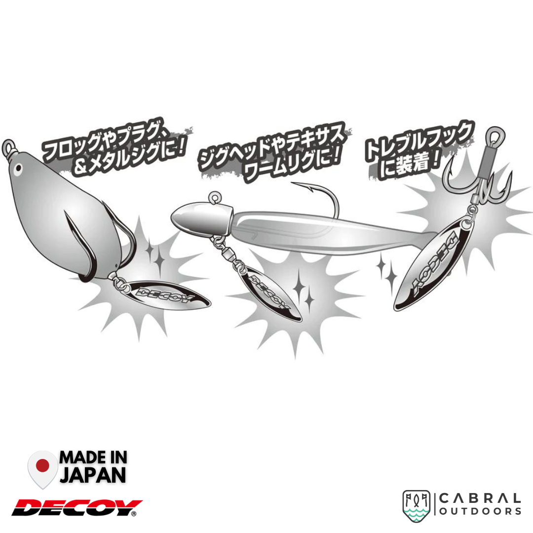 Decoy BL-5G Willow Leaf Gold | #2-#3.5 Blade Decoy Cabral Outdoors