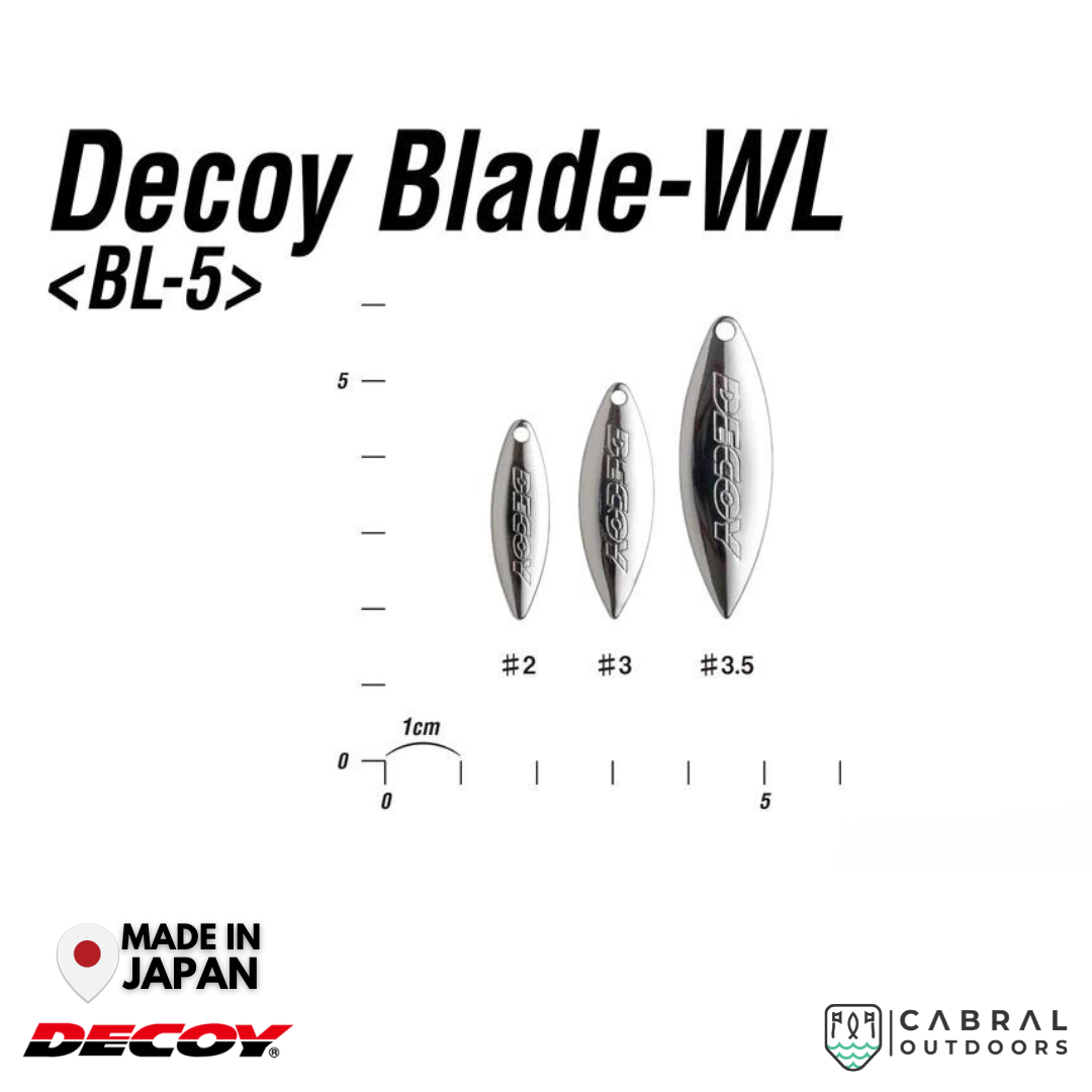 Decoy BL-5G Willow Leaf Gold | #2-#3.5 Blade Decoy Cabral Outdoors