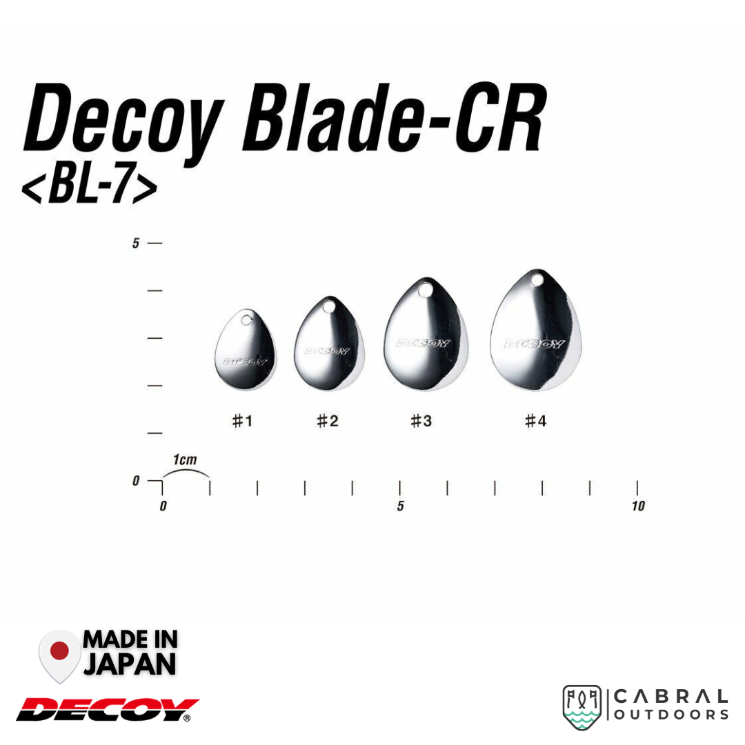 Decoy BL-7G Blade CR Gold | #1-#4 Blade Decoy Cabral Outdoors