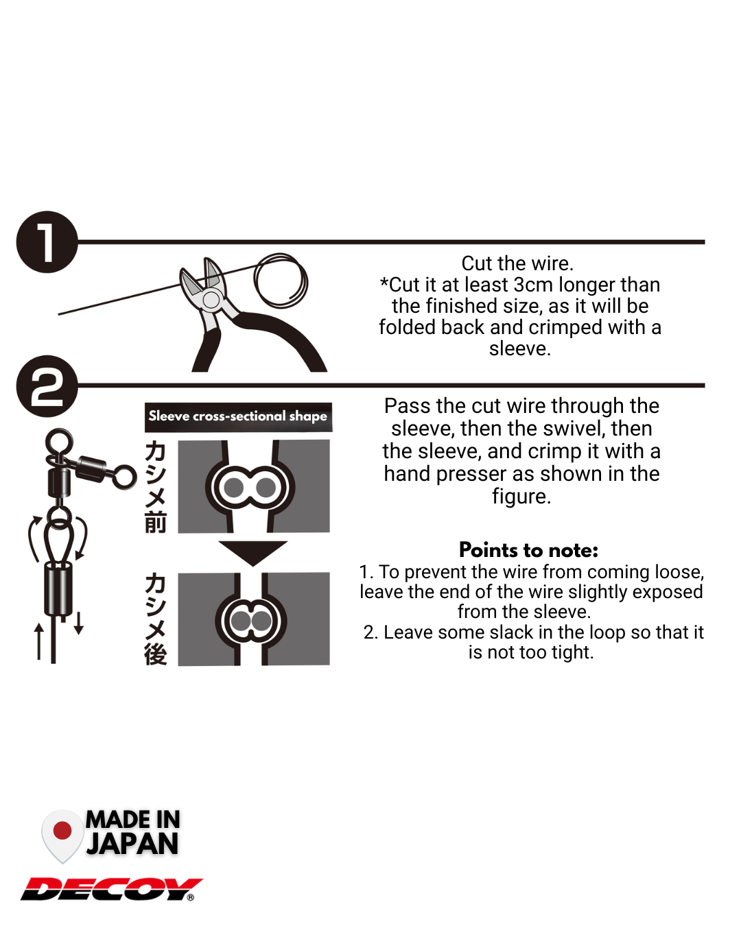 Decoy DIY-1 Caro Wire Kit | M-H