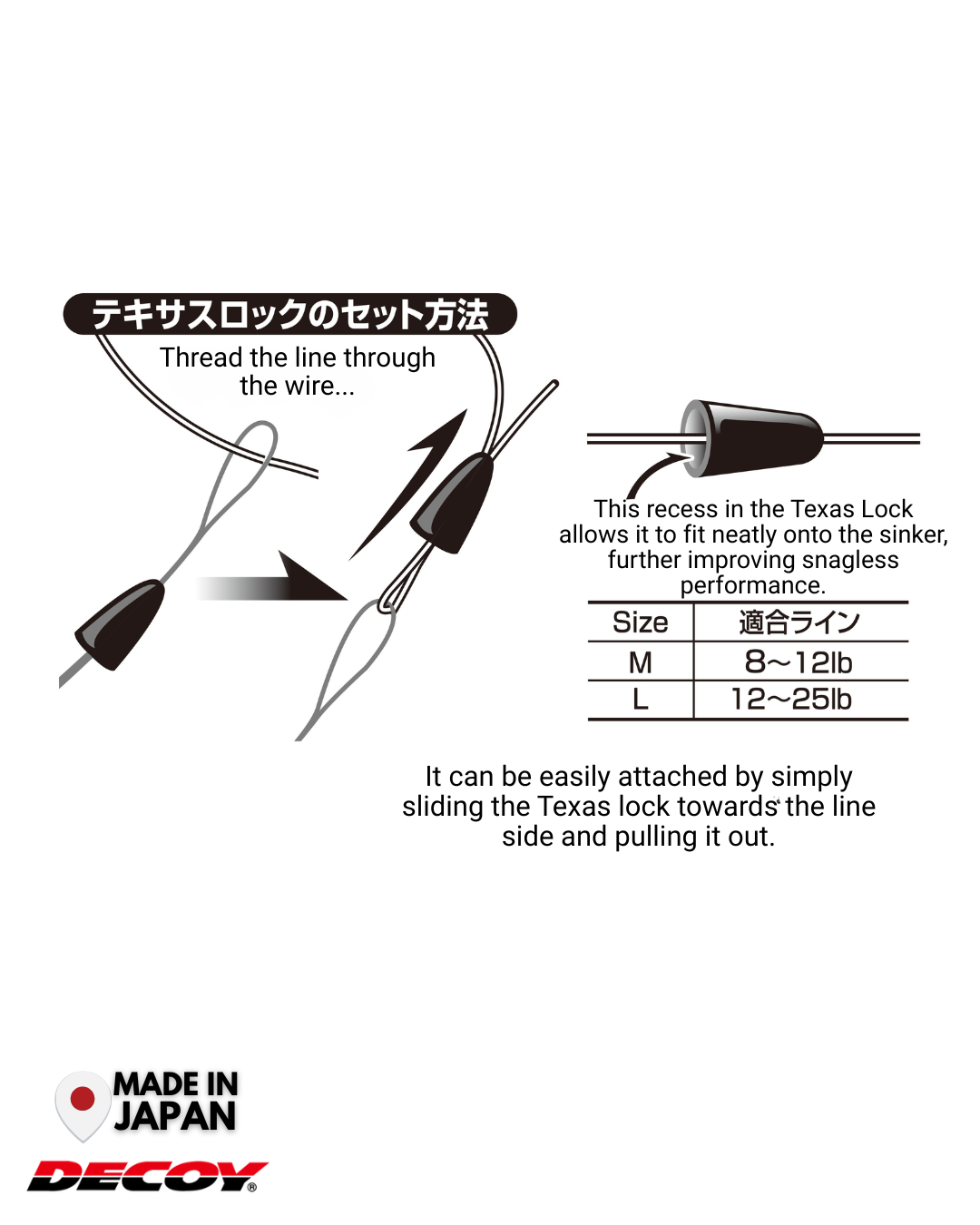 Decoy L-1 Texas Lock | M-L