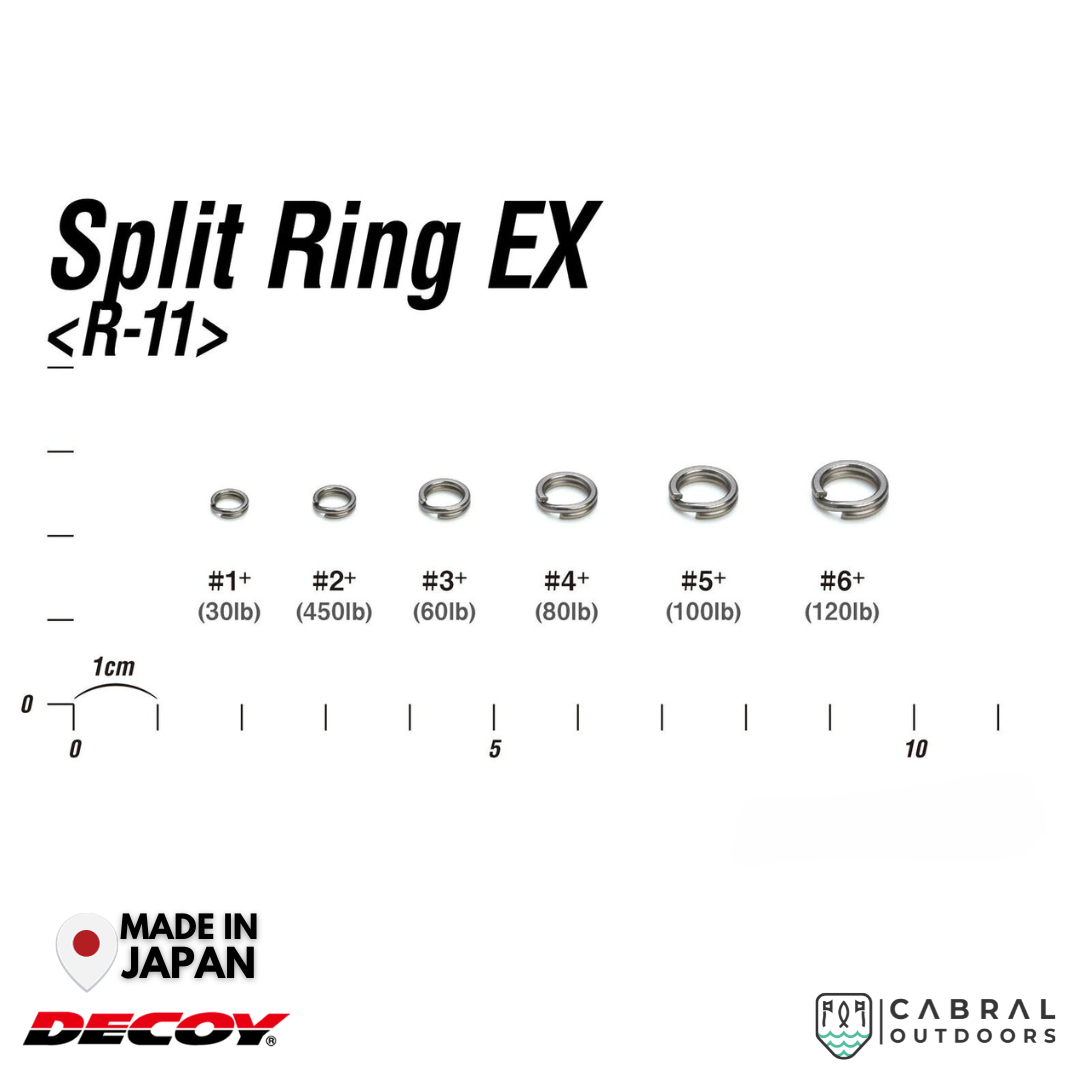 Decoy R-11 Split Ring EX | #1+ - #6+ Split Ring Decoy Cabral Outdoors