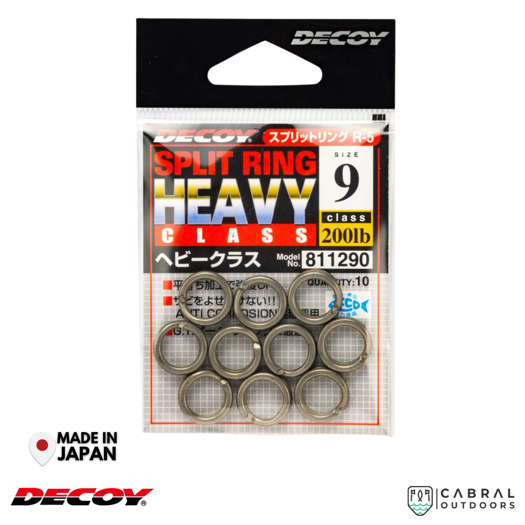 Decoy R-5 Split Ring Heavy Class| #8-#11 Split Ring Decoy Cabral Outdoors