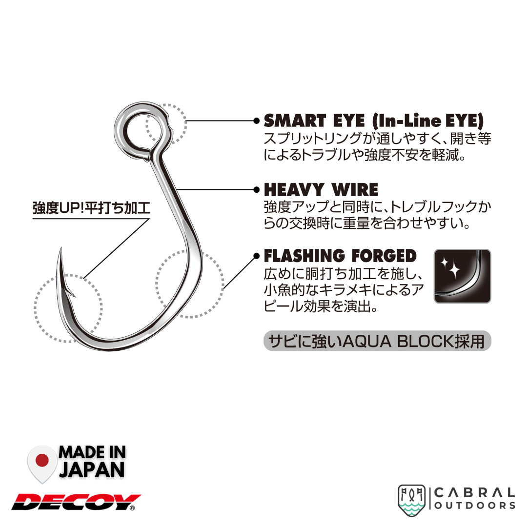 Decoy Single 33 Castin Pike | #6-#1/0 Hooks Decoy Cabral Outdoors