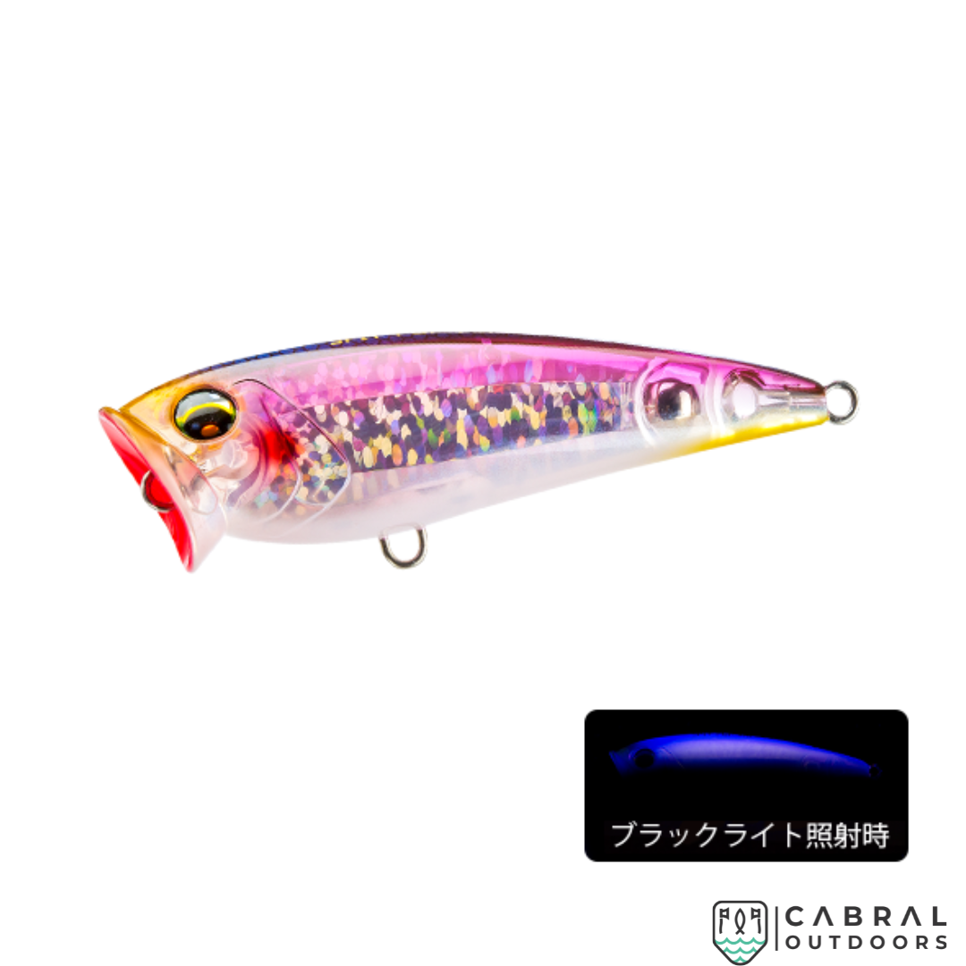 Duel L-Blue Spit Pop | Size:70mm | 8.5g Popper Duel Cabral Outdoors