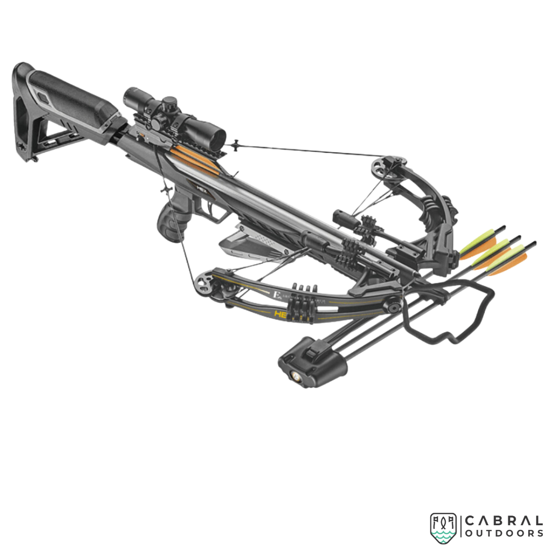 EK Archery HEX-400 Compound Crossbow 210lbs - Black Crossbow EK ARCHERY Cabral Outdoors