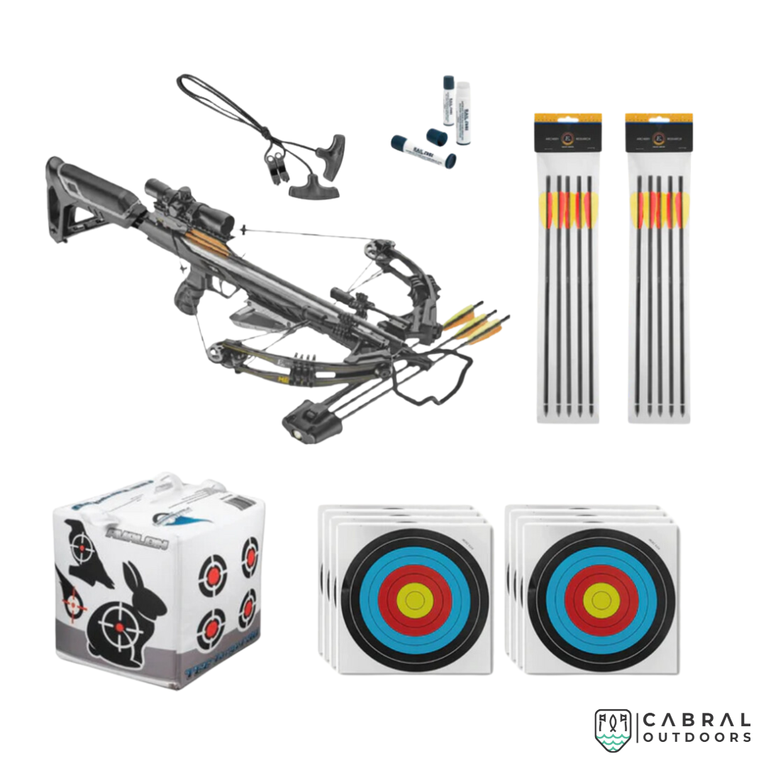 EK Archery HEX-400 Compound Crossbow 210lbs - Black Crossbow EK ARCHERY Cabral Outdoors