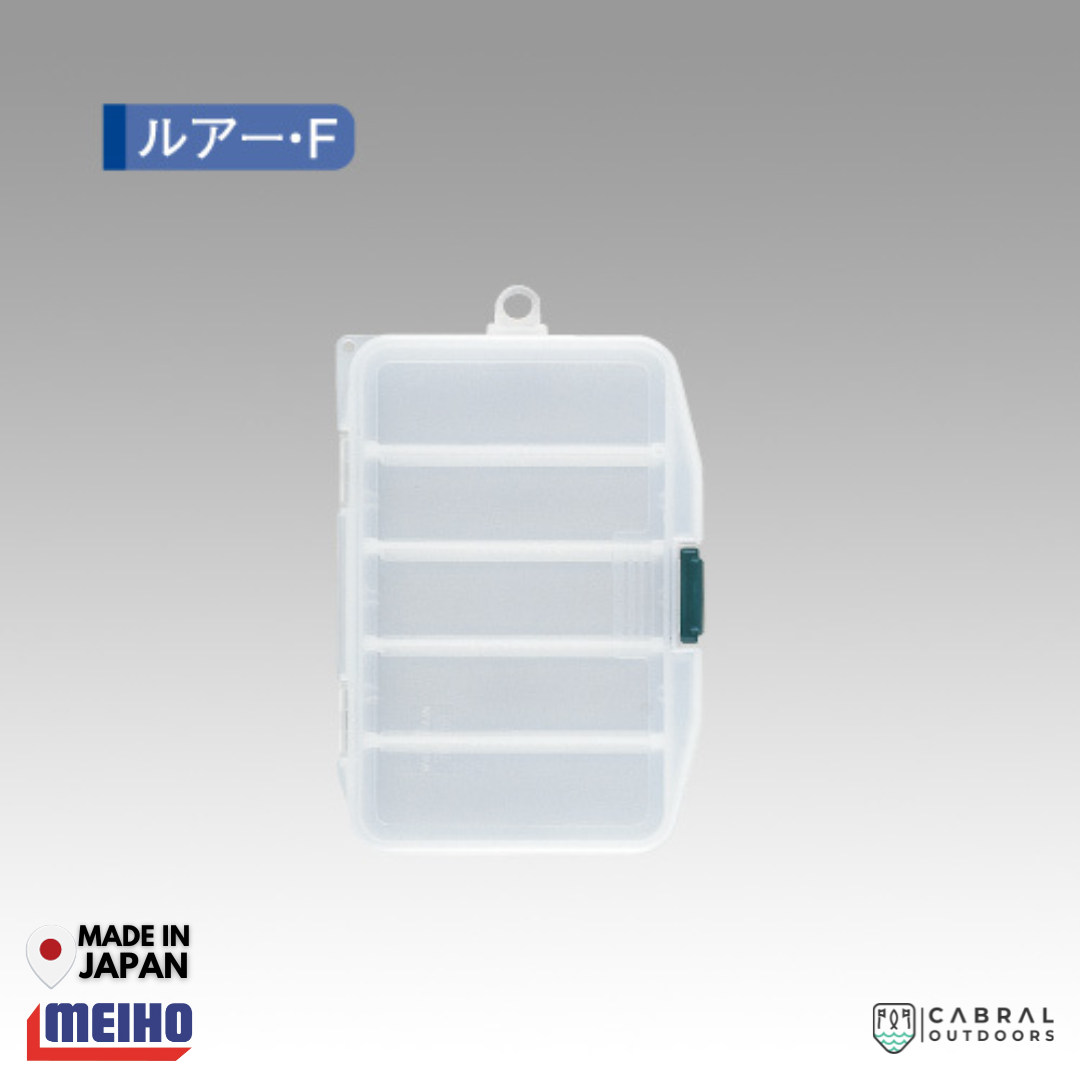 Meiho Lure Case F | 5 Compartments Tackle Box Tackle Box Meiho Cabral Outdoors