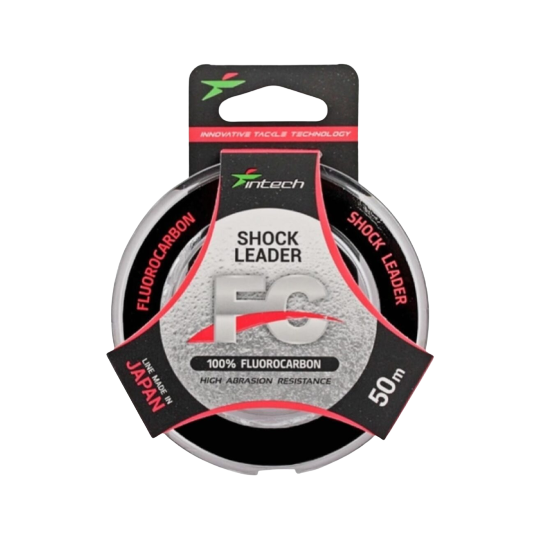 Intech FC Shock Leader Flurocarbon Line | 10m-25m