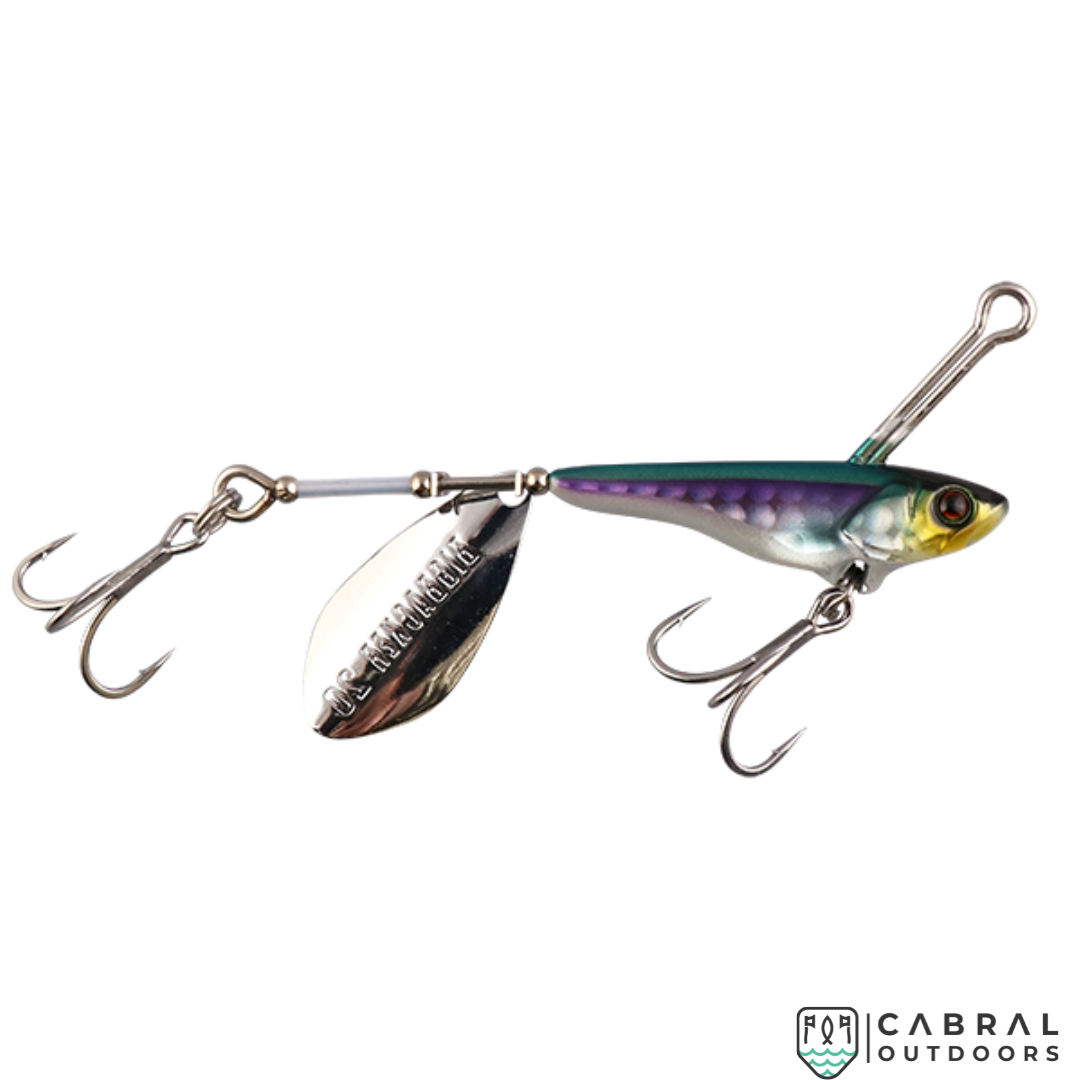 Jackall Big Backer Spin | 92mm-110mm | 20g-40g Spinner Jackall Cabral Outdoors