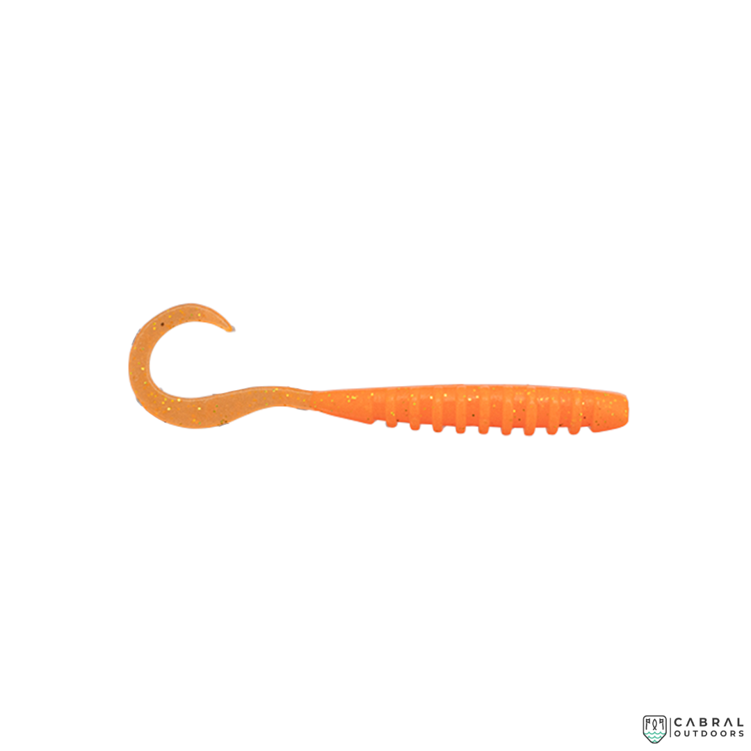 Jackall Tide Curly Soft Bait | 2inch | 8pcs Curly Tail Jackall Cabral Outdoors