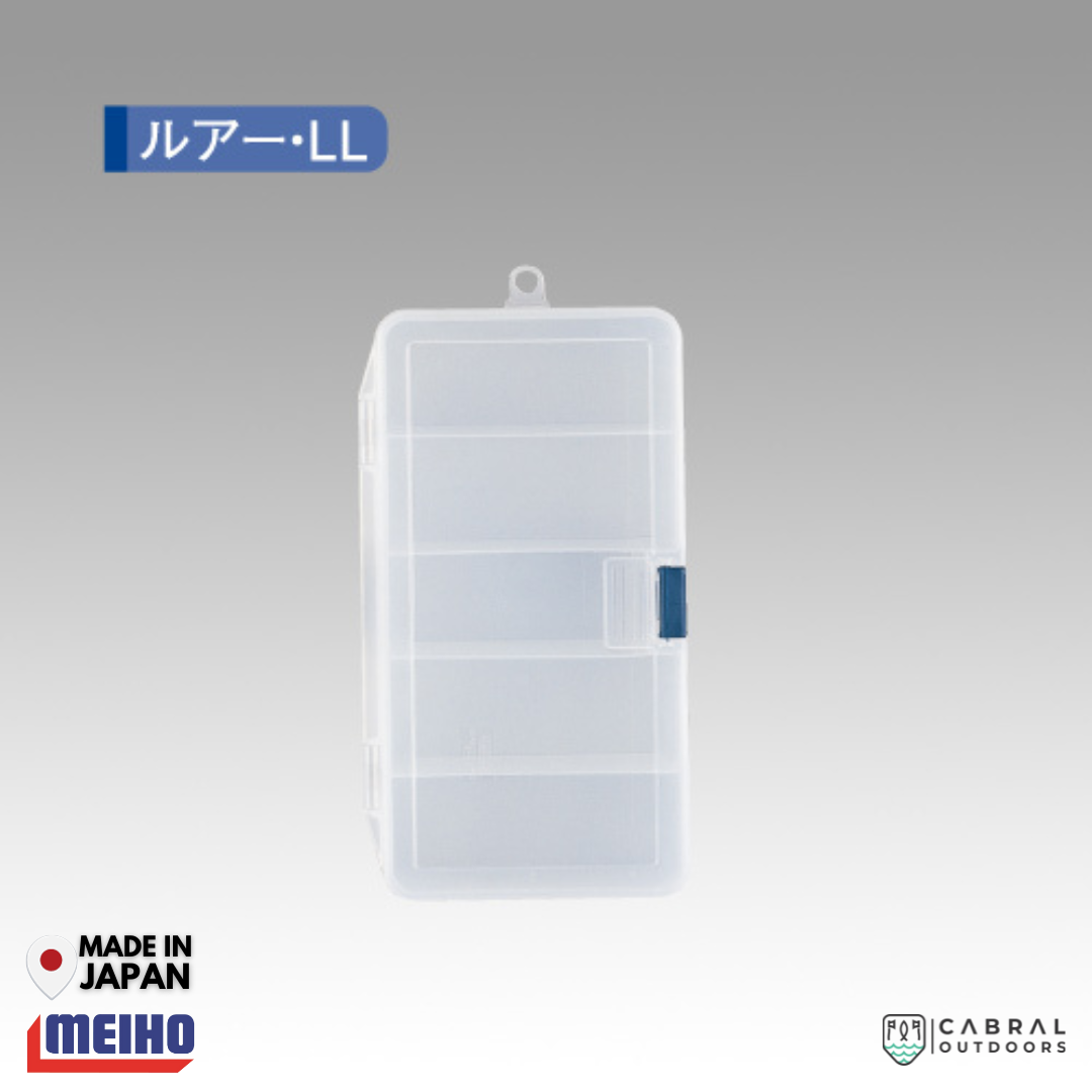 Meiho Lure Case LL | 5 Compartments Tackle Box Tackle Box Meiho Cabral Outdoors