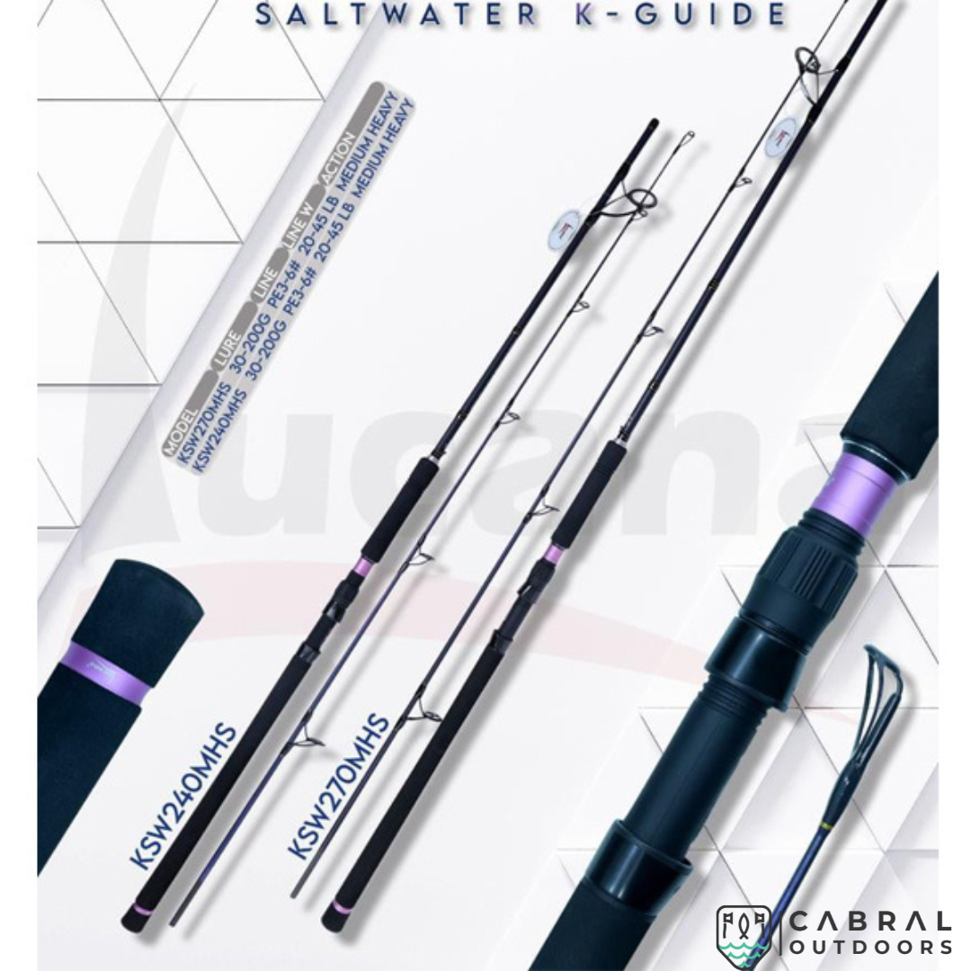 Lucana Komodo Saltwater 8ft-9ft Spinning Rod Spinning Rods Lucana Cabral Outdoors