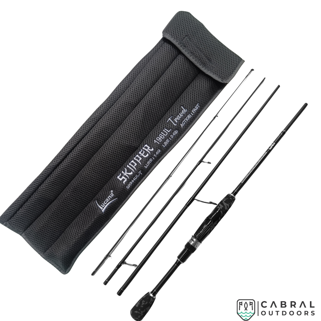 Lucana Skipper 196UL Travel Rod Travel Rod Lucana Cabral Outdoors