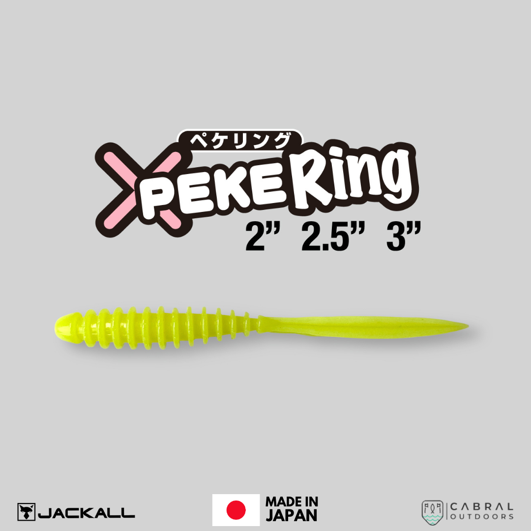 Jackall Peke Ring Soft Lure | 2inch-3inch Soft Bait Jackall Cabral Outdoors