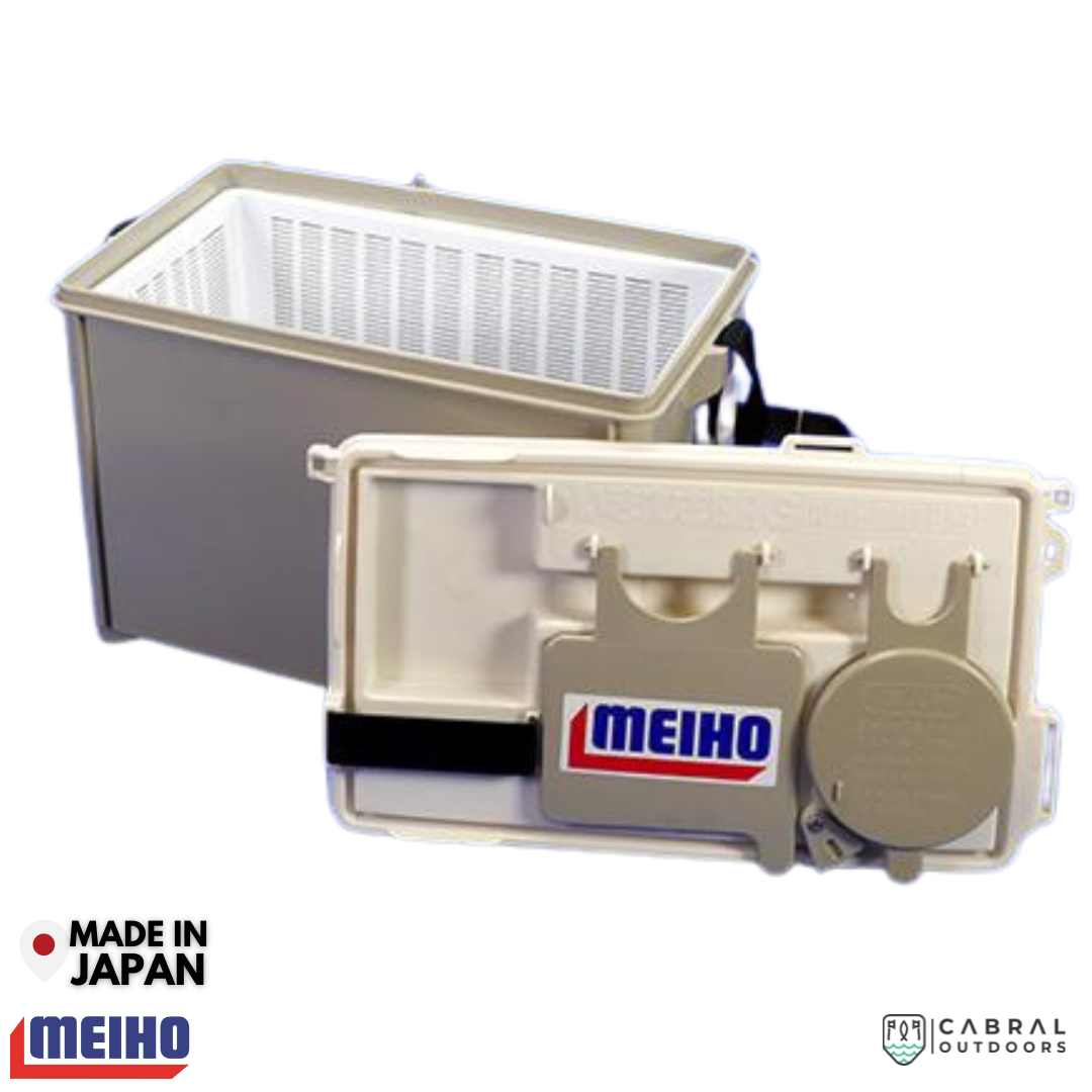 Meiho Ikiesa Bag Live Bait Box Live Bait Box Meiho Cabral Outdoors
