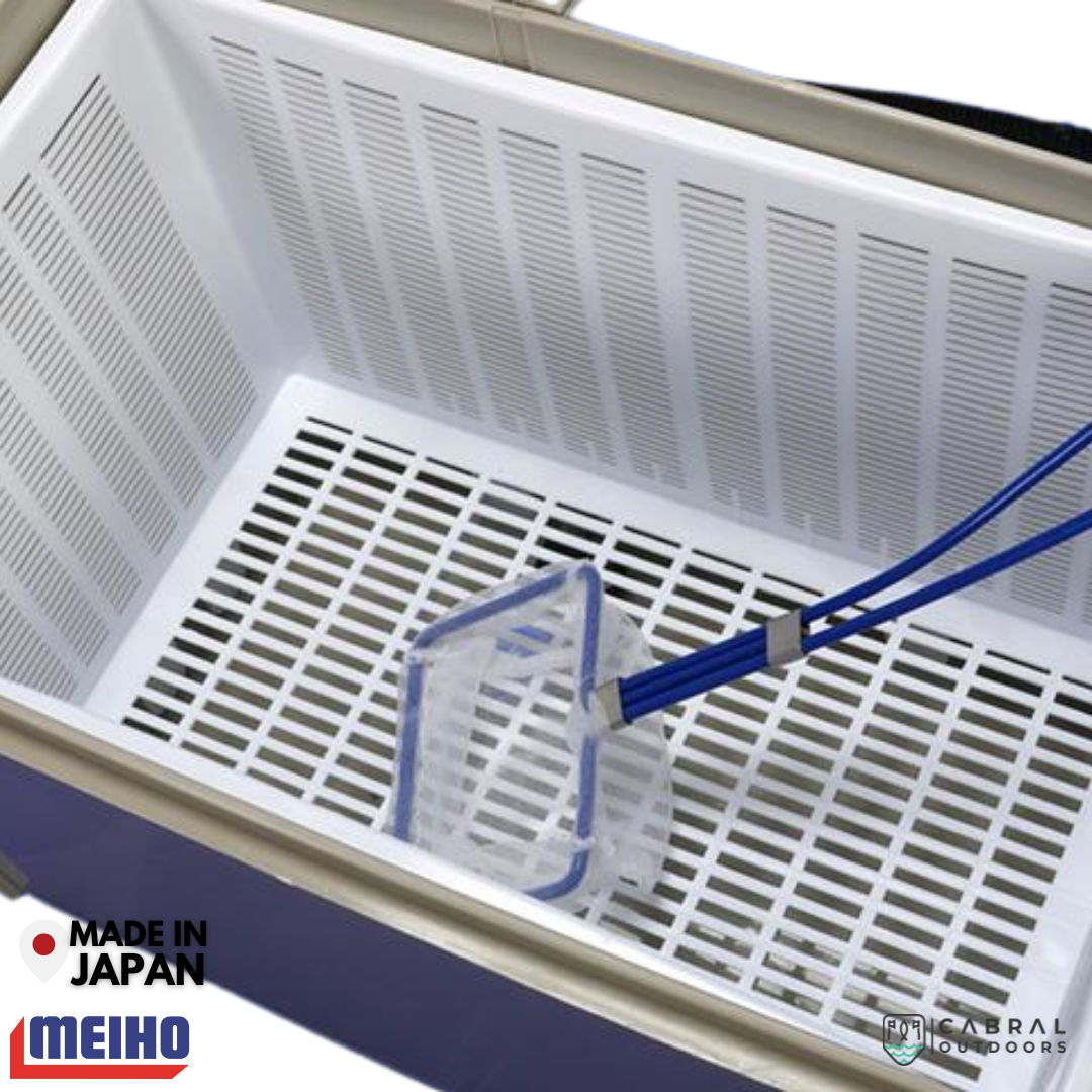 Meiho Ikiesa Bag Live Bait Box Live Bait Box Meiho Cabral Outdoors